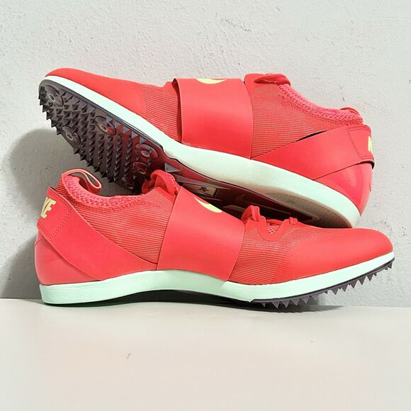 Nike Pole Vault Elite “Bright Crimson Lime Blast” Men’s Size 9 Track Spikes main image 9